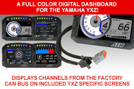 A Full Color Digital Dashboard for Yamaha YXZ!