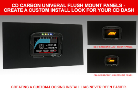 CD Carbon Dash Universal Flush Mount Panels