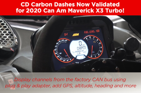 CD Carbon Dash for 2020 Can Am Maverick X3 Turbo!