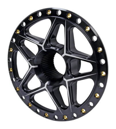 TIP2890 Splined Wheel Center Black