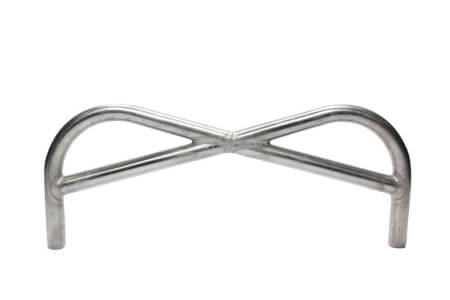 TIP7008 Front Bumper Pretzel Style Stainless